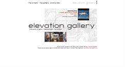 Desktop Screenshot of elevationgallery.ca